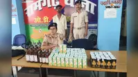 कैमूर के रामगढ़ में 28.435 लीटर विदेशी शराब के साथ तस्कर गिरफ्तार, पुलिस की छापेमारी में कई ब्रांड की शराब बरामद