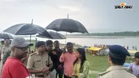 कांवरियों की सुरक्षा को लेकर देवापुर संगम घाट पहुंचे एसडीओ और डीएसपी, दिए सख्त निर्देश