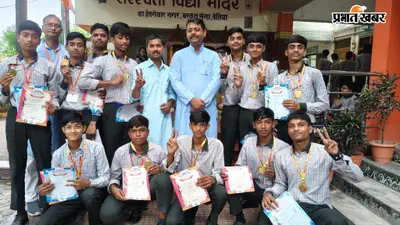 बरवत सेना विद्या मंदिर के विजेता खिलाड़ियों का सम्मान, अखिल भारतीय प्रतियोगिता के लिए चयन