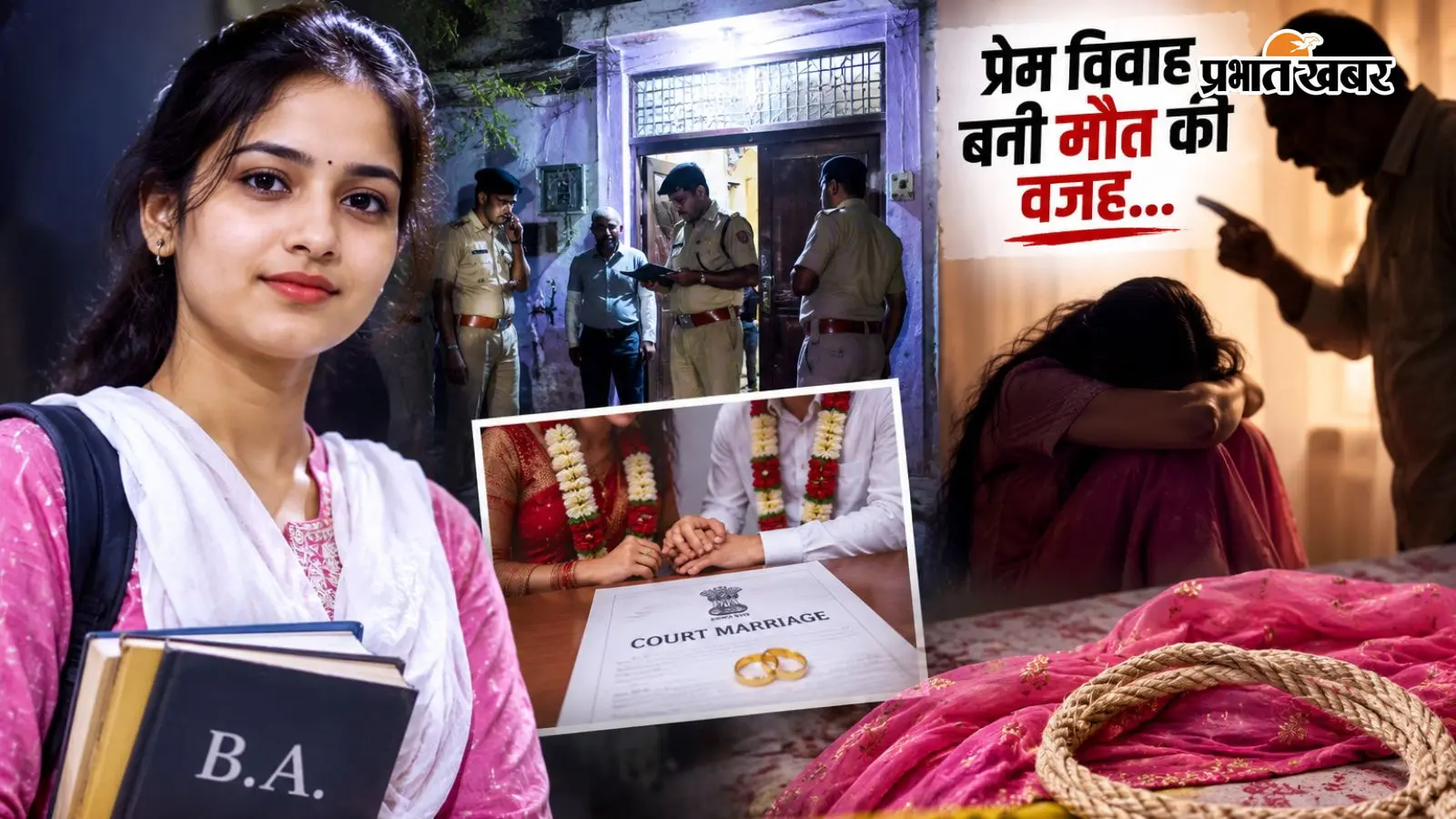 फेसबुक पोस्ट से खुला शादी का राज, कोर्ट मैरिज से भड़के पिता ने बेटी को दी खौफनाक सजा