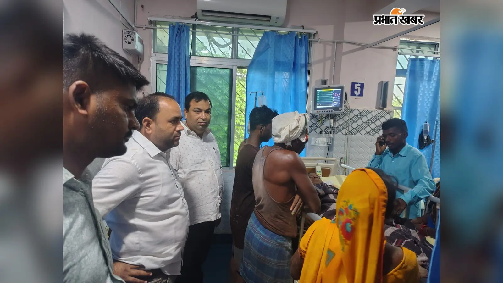 वज्रपात से बुजुर्ग की मौत, धान रोपने के दौरान महिला घायल