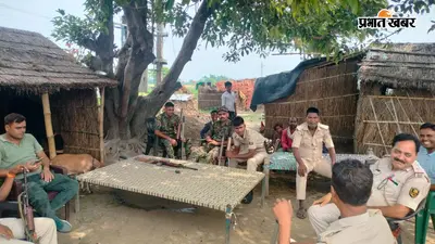 गोपालगंज: थावे में मारपीट में घायल महिला का कड़ी सुरक्षा के बीच अंतिम संस्कार, आरोपितों की गिरफ्तारी को लेकर था विरोध