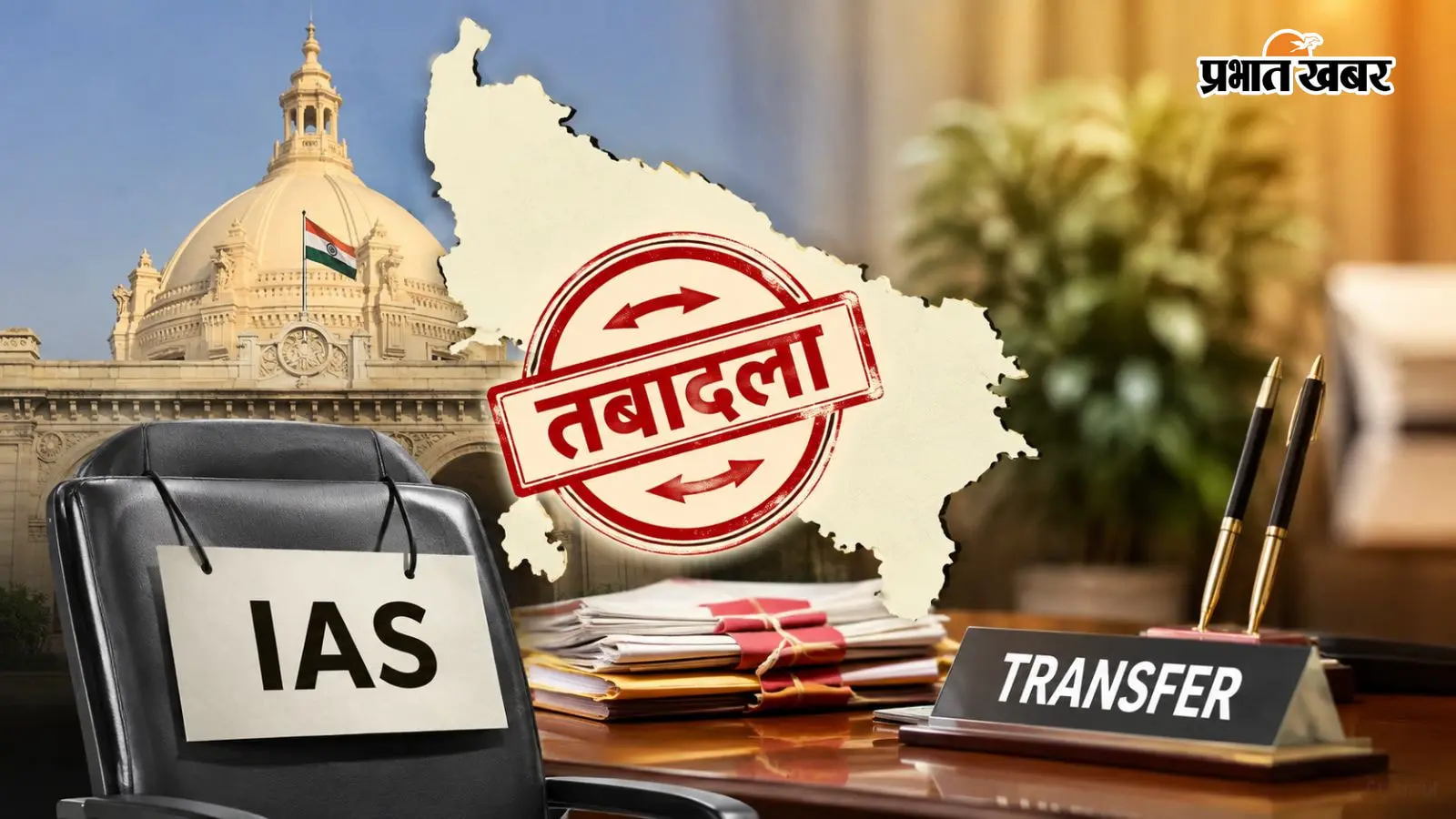 यूपी में फिर चला तबादलों का दौर, 13 IAS अधिकारियों का ट्रांसफर, जानिए किसे मिली कौन सी जिम्मेदारी