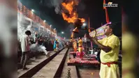 सिंहेश्वर शिवगंगा तट पर  सोमवारी में भक्ति का महासंगम, दीपों और शंखनाद से गूंजा मंदिर परिसर