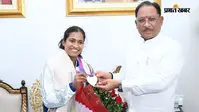 CWG 2026: सिल्वर गर्ल ज्ञानेश्वरी यादव को DSP पद पर प्रमोशन, CM विष्णु देव साय ने दिया 30 लाख का इनाम