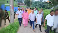 श्रीपल्ली में पैदल घूमे स्वास्थ्य मंत्री, 48 घंटे में विकास कार्यों का एस्टीमेट तैयार करने का निर्देश