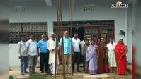 बेगूसराय: बछवाड़ा में जट्टा बाबा ठाकुरवाड़ी की चहारदीवारी शुरू, रास्ते को लेकर ग्रामीणों ने मांगी जगह