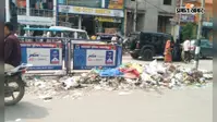 दलसिंहसराय में सफाईकर्मियों की हड़ताल छठे दिन भी जारी, कचरे के ढेर से बढ़ा संक्रमण का खतरा
