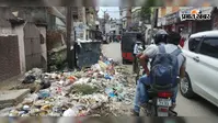नगर निगम कर्मियों की हड़ताल के पहले ही दिन शहर कचरे से पटा, सफाई व्यवस्था पूरी तरह ठप