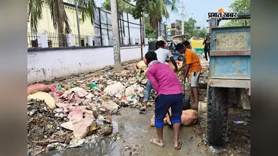 सफाईकर्मियों की हड़ताल के छठे दिन शहर में बढ़े कचरे के ढेर, वैकल्पिक व्यवस्था भी बेअसर