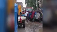 वैशाली: महनार में जर्जर एनएच बना हादसों का कारण, गड्ढों में पलट रहे टोटो