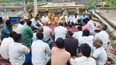 चंदवारा में कांवर पदयात्रा की तैयारी को लेकर हुई बैठक, मौके पर मौजूद रहें कई लोग