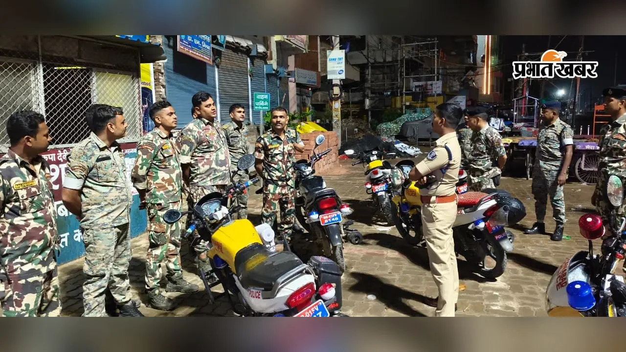 जहानाबाद एसपी ने रात्रि गश्ती का किया निरीक्षण, टाइगर मोबाइल और डायल-112 को दिए सख्त निर्देश