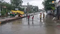 औरंगाबाद: मूसलाधार बारिश में शहर की खुली पोल, सड़कें-मोहल्ले जलमग्न
