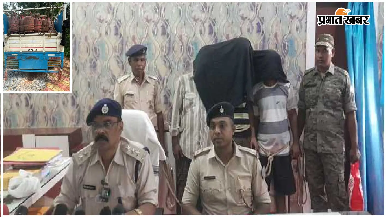 झारखंड में LPG की चोरी, चांडिल में 64 सिलेंडर के साथ अंतरजिला गिरोह के तीन चोर गिरफ्तार