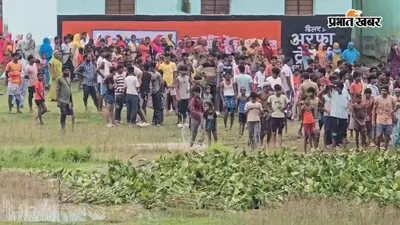 लाड़न नदी में फिसलकर गिरा 8 वर्षीय अयान, रातभर चला तलाश अभियान, अब बुधवार सुबह होगी खोज