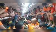 कांवरियों की भीड़ के कारण ट्रेनों में यात्रियों का रहा बुरा हाल