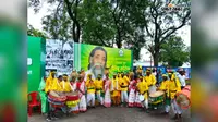 बाबा की पुण्यतिथि पर गूंजे झारखंडी ढोल-नगाड़े, सभी ने उनके संघर्ष को किया याद