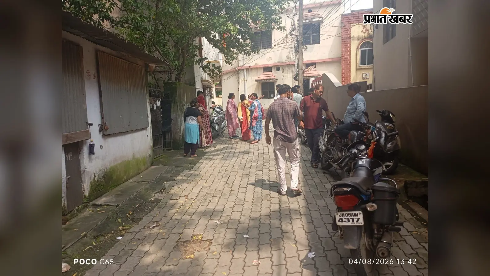 जमशेदपुर में स्कूल के बाहर चाकूबाजी, सूचना मिलते मौके पर पहुंची पुलिस