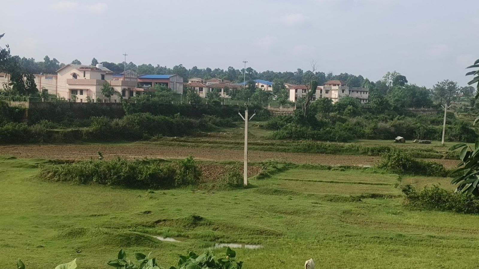 जैप-7 को आवंटित भूमि