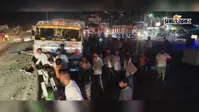 कैमूर के मोहनिया में NH-19 पर दो ट्रकों की टक्कर, दोनों चालक घायल, घंटों बाधित रहा यातायात
