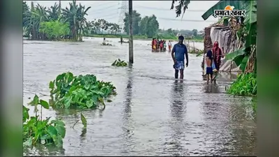 नेपाल में लगातार बारिश से उफान पर परमान और बकरा नदी, निचले इलाकों में जलभराव; प्रशासन हाई अलर्ट पर