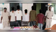गोपालगंज में स्मैक तस्करी का भंडाफोड़, हथुआ पुलिस ने 5 आरोपियों को किया गिरफ्तार