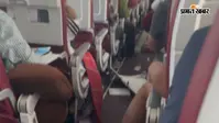 Video : एयर इंडिया की फ्लाइट में टर्बुलेंस का कहर, टूटे पैनल देख सहम गए यात्री