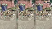 सफाईकर्मियों की हड़ताल से नारकीय हालात, सड़कों पर लगे कचरे के ढेर
