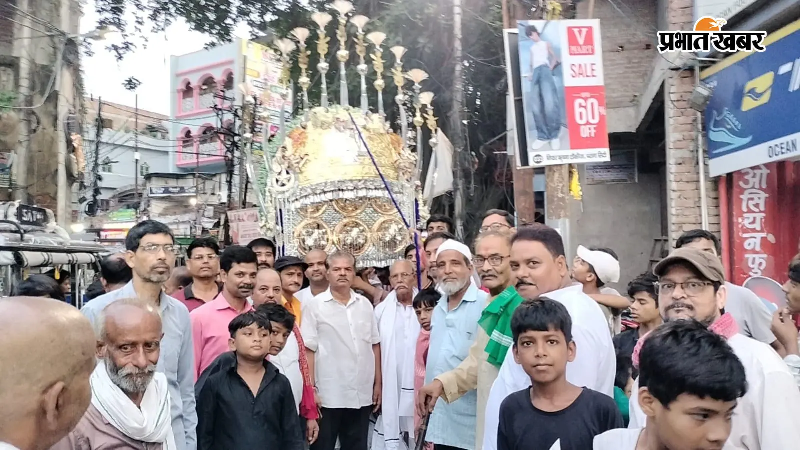 पटना सिटी में गंगा-जमुनी तहजीब की मिसाल, कसेरा परिवार 186 साल से चेहल्लूम पर बैठाता है सिपहर