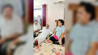 रौशन पाठक से मिले पूर्व मंत्री मिथिलेश ठाकुर, जल्द स्वस्थ होने की कामना