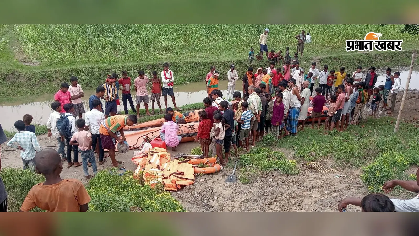 सुरसर नदी में डूबे युवक का 24 घंटे बाद भी नहीं मिला सुराग, एसडीआरएफ का सर्च अभियान जारी