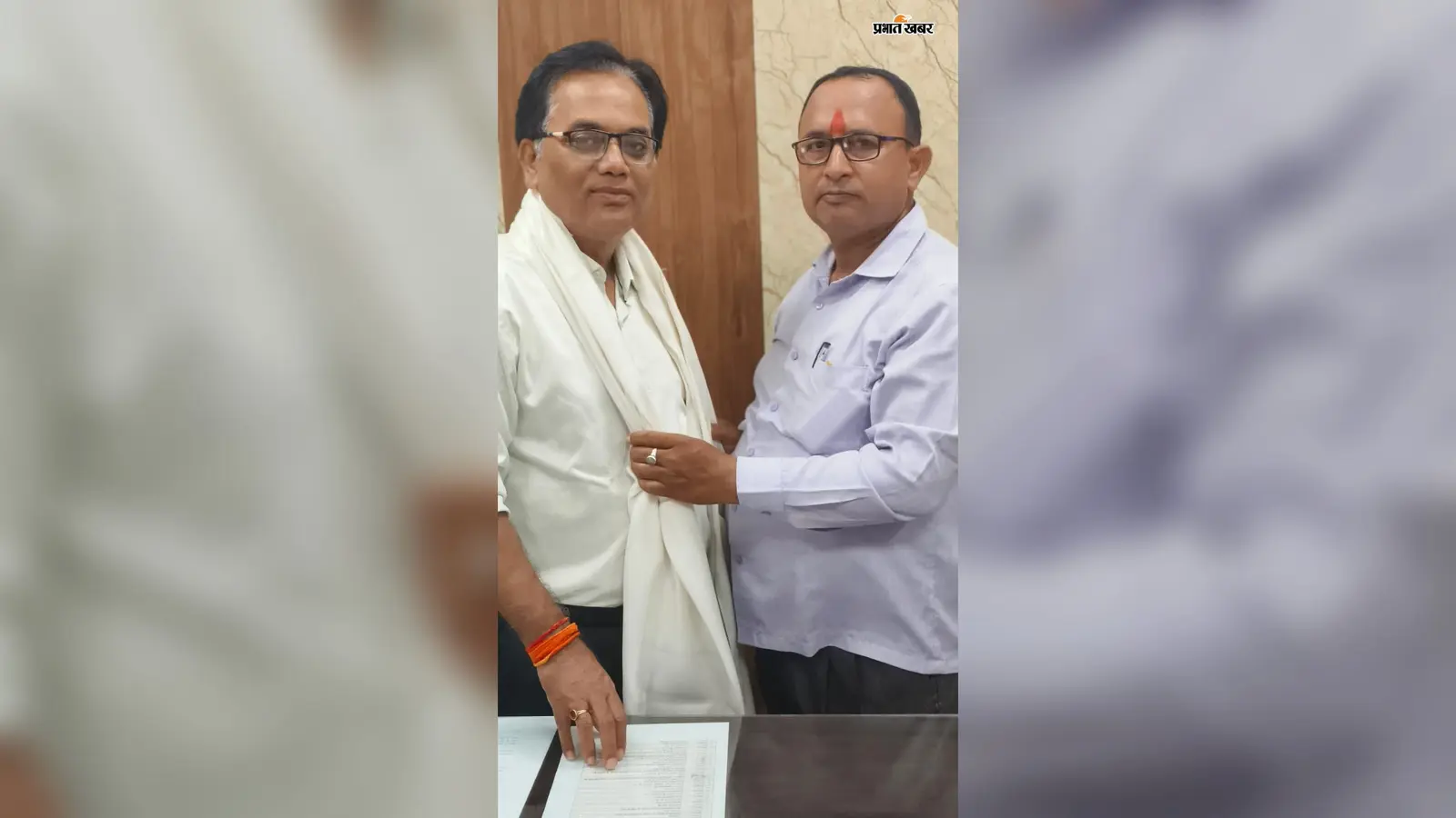 गोपालगंज के थावे में जिला बंदोबस्त पदाधिकारी से मिले भाजपा मंडल अध्यक्ष, भूमि सर्वेक्षण और रैयतों की समस्याओं पर हुई चर्चा
