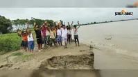 पूर्णिया के कनकई नदी के भीषण कटाव से डुमरिया गांव पर मंडराया संकट, 24 घंटे में करीब 50 मीटर जमीन नदी में समाई