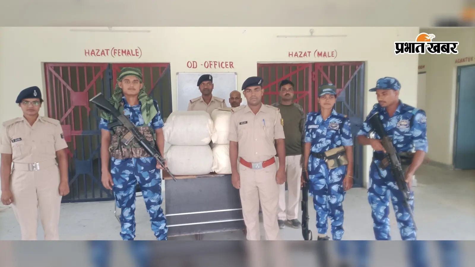 भारत-नेपाल सीमा पर पुलिस-एसएसबी की कार्रवाई, फुलकाहा से 99 किलो गांजा बरामद, तस्करों की तलाश जारी