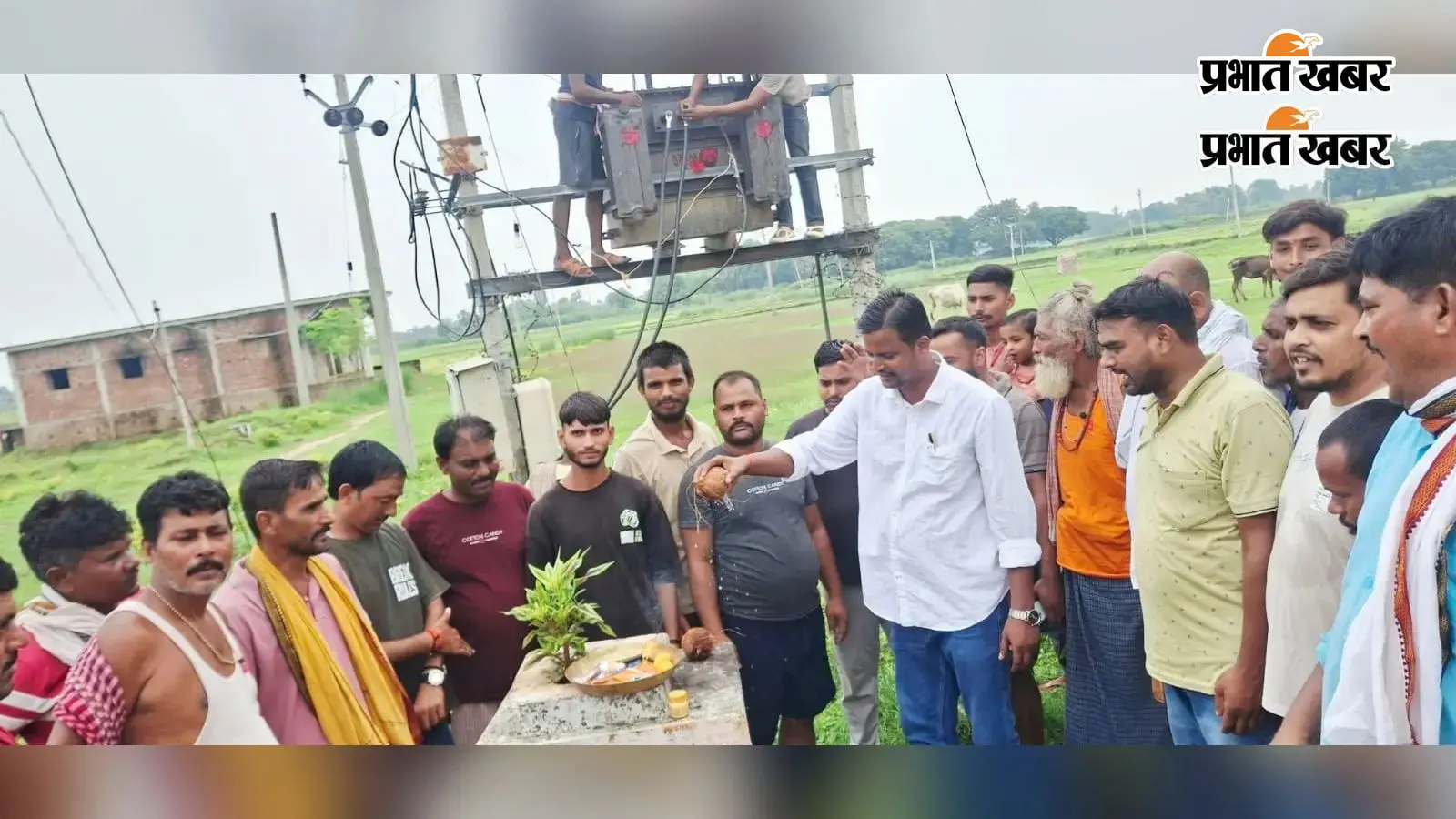 बलिया खुर्द में लगा नया ट्रांसफार्मर, कई दिनों बाद बहाल हुई बिजली आपूर्ति