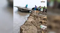 सलखुआ के पीपरा गांव में फिर भयावह हुआ कोसी का कटाव, दर्जनों परिवार बेघर, ग्रामीणों में दहशत