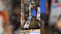 बारिश ने खोली नगर परिषद की तैयारी की पोल, बाजार की दुकानों में घुसा पानी