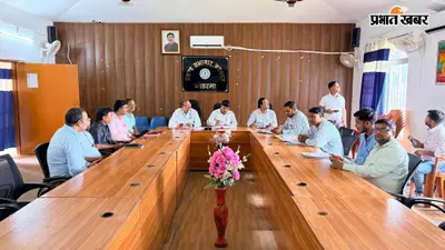 बैंकर्स समिति की बैठक में योजनाओं के लंबित आवेदनों के निष्पादन का निर्देश