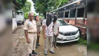 फर्जी नंबर प्लेट लगाकर चल रही कार का खुलासा, चालक और कथित मालिक गिरफ्तार