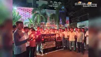 कार्यपालक पदाधिकारी विमल कुमार की हत्या के विरोध में बलिया में निकला कैंडल मार्च