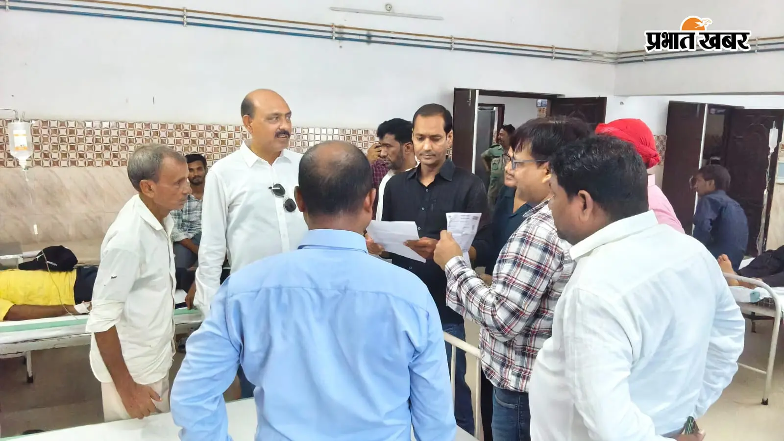 भभुआ सदर अस्पताल का रोगी कल्याण समिति ने किया निरीक्षण, सीटी स्कैन और MD मेडिसिन सेवा पर जोर