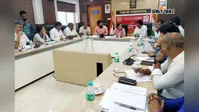 रोजगार योजना की रिव्यू मीटिंग में उठा ईसीएल के एनओसी का मुद्दा