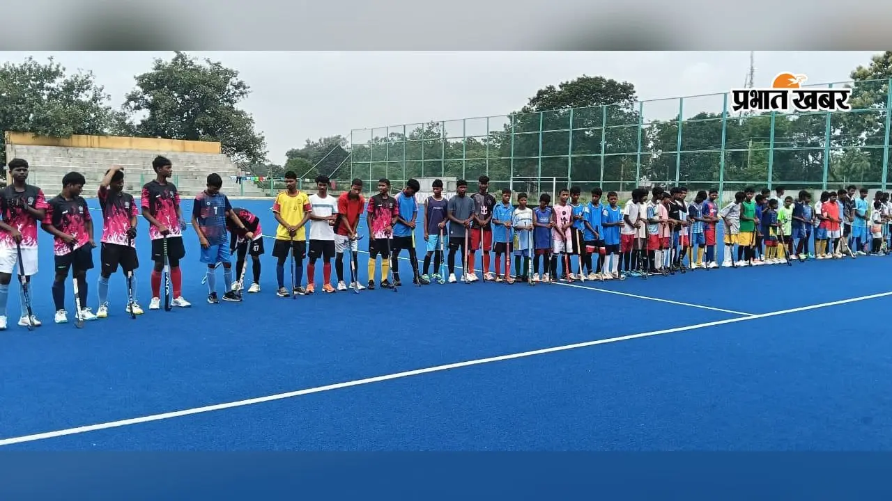सिमडेगा सब जूनियर और जूनियर वर्ग में 25-25 खिलाड़ियों का प्रारंभिक चयन