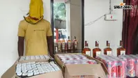 मनेर में कस्टमर बनकर पहुंची पुलिस ने शराब विक्रेता को दबोचा, 50 लीटर अंग्रेजी शराब बरामद