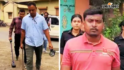 पत्थर माफिया टुलू मंडल की ससुराल में एसटीएफ के छापे, बुलडोजर और बम निरोधक दस्ते के साथ की खुदाई