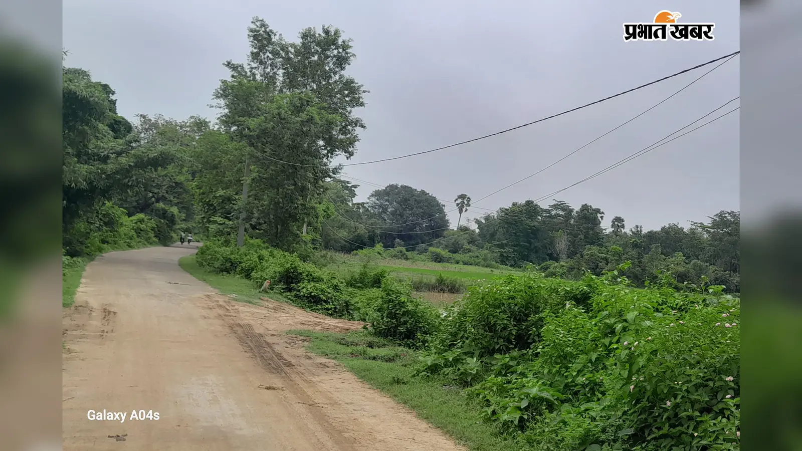 पंजवारा-रणगांव मार्ग पर झूल रहा 11 हजार वोल्ट का हाईटेंशन तार, हर पल हादसे का खतरा, ग्रामीणों में आक्रोश