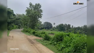 पंजवारा-रणगांव मार्ग पर झूल रहा 11 हजार वोल्ट का हाईटेंशन तार, हर पल हादसे का खतरा, ग्रामीणों में आक्रोश