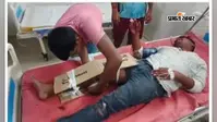 सड़क हादसे में घायल छात्र के फ्रैक्चर पैर पर प्लास्टर की जगह बांधा गया कार्टन, बेगूसराय सदर अस्पताल रेफर; वीडियो वायरल