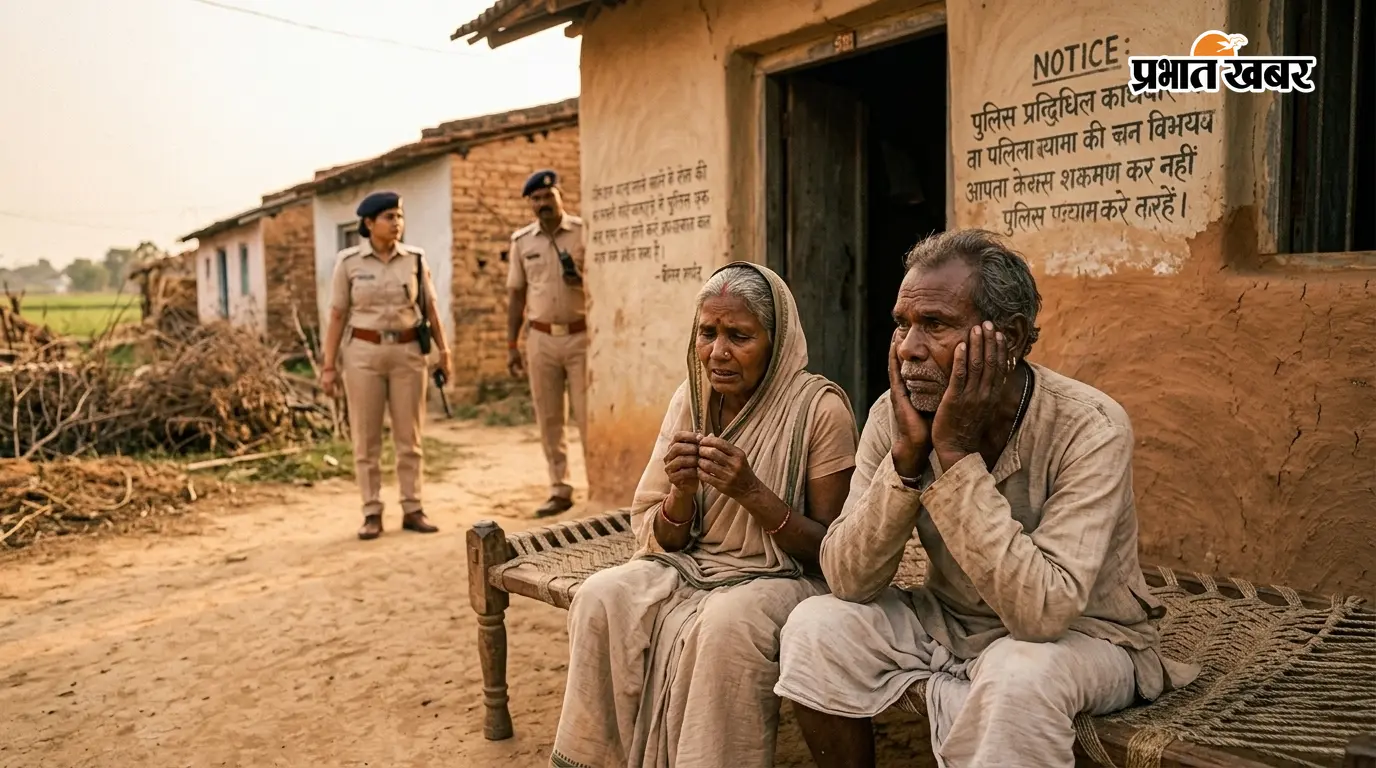 मोरवा हत्याकांड में नामजद बेटा-बहू अब तक गिरफ्त से बाहर, पुलिस कर रही छापेमारी